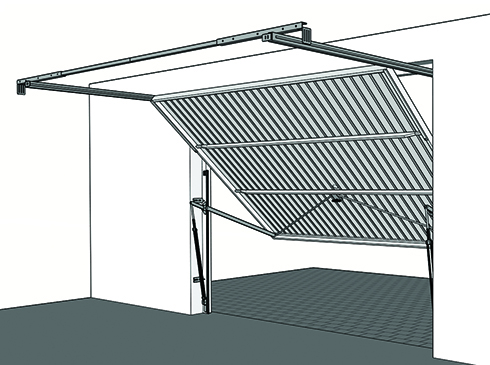 inbetween fitting - internal view - Retractable Door