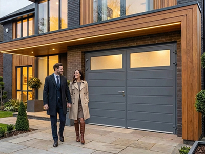 Lifestyle image of CarTeck Insulated side hinged doors