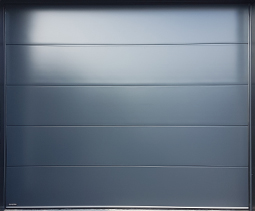 Carteck Sectional Door with Solid design in Anthracite