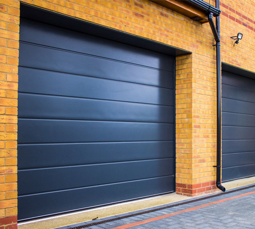 Carteck Sectional Garage Door Operation