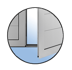 20mm Insulated Side Hinged Door