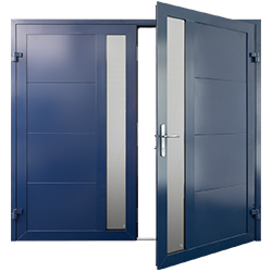 20mm Insulated Side Hinged Door, horizontal Standon