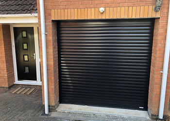 Gliderol Roller Door in Black