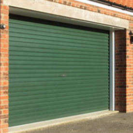 Gliderol Roller Door in Juniper Green