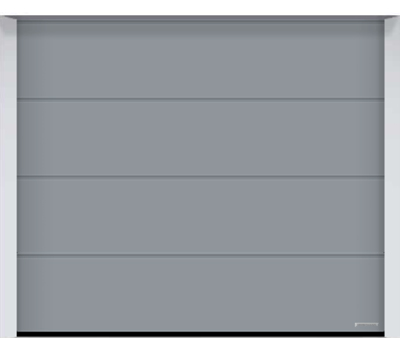 Hormann L Ribbed Planar Finish Steel Sectional Door Standard Double Sizes
