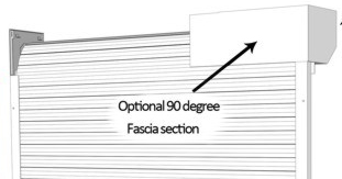 90 Degree Fascia Plate