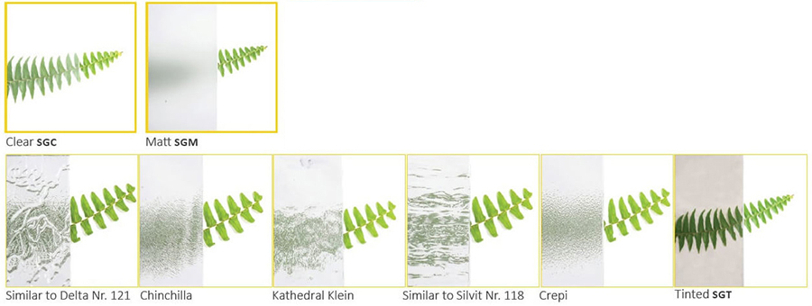 Ryterna glazing options