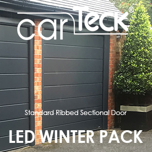 Carteck Insulated Sectional Doors - Specified with LED Winter pack upgrade