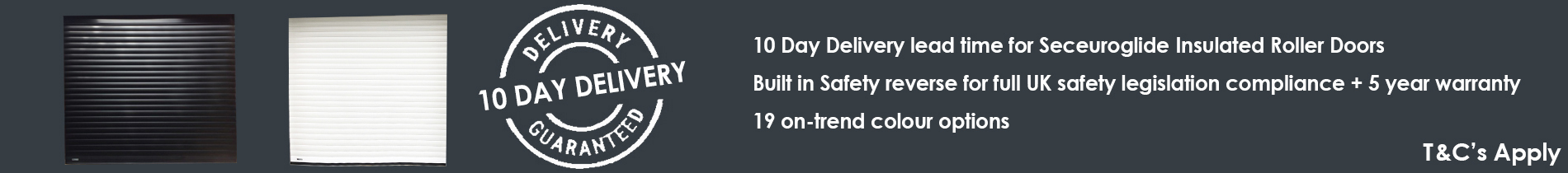 Fast Delivery for SWS Roller Doors