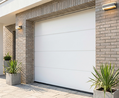 Carteck solid ribbed sectional door