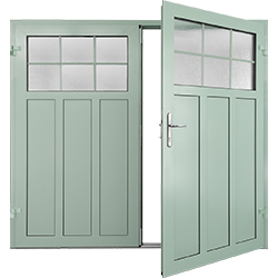 20mm Insulated Side Hinged Door - Kingsbury with windows
