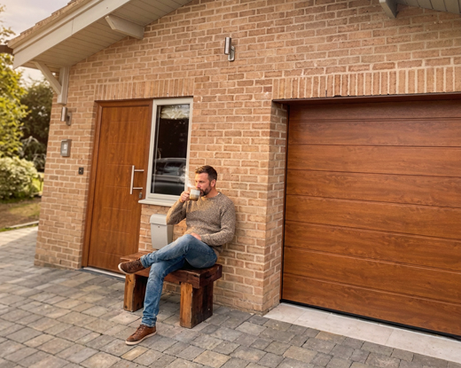 Personnel Door with sectional