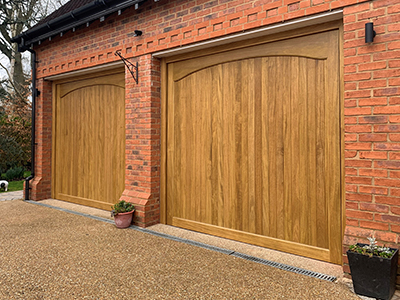 Timber Up and Over Garage Doors