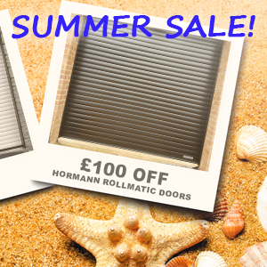 SUMMER SALE - £100 Off Hormann Rollmatic Doors