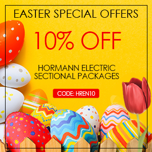 EASTER OFFERS - 10% Off Hormann Electric Sectional Door Package