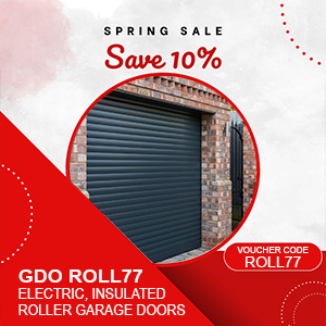 SPRING SALE - 10% Off GDO Roll77 Electric Roller Doors